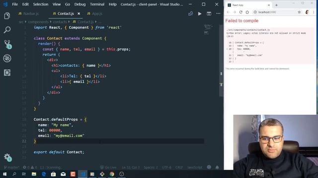 7 FORMATION REACTJS | DEFAULT PROPS | Mohamed IDBRAHIM смотреть онлайн