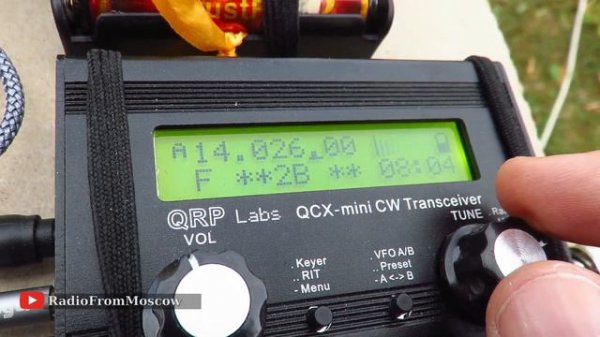 QRP CW на QCX-mini // 23 августа 2022 года