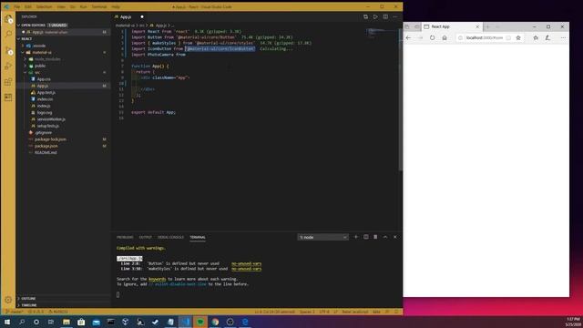 Material UI - Buttons смотреть онлайн