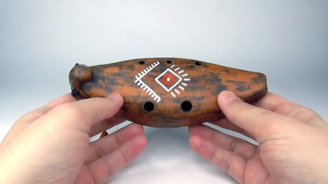 Окарина Ладья. Керамическая флейта. Ceramic ocarina. смотреть онлайн