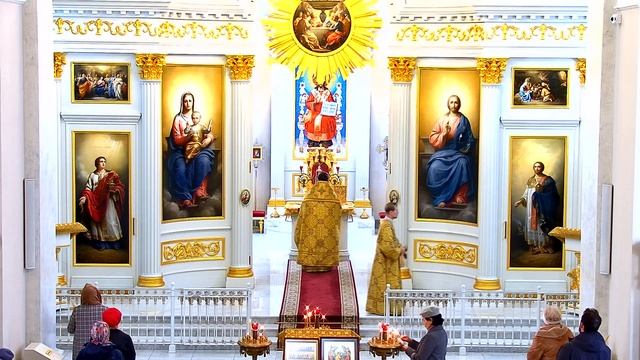 09.10.2022 10-00 Прямая трансляция в Храме Рождества Христова на Песках, Санкт-Петербург. смотреть онлайн