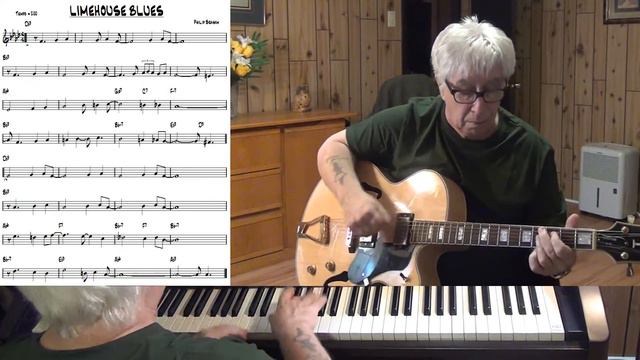 Limehouse Blues - Jazz guitar & piano cover ( Philip Braham ) смотреть онлайн