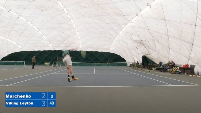 Practice Match | Tennis Preseason 2021 | Court Level View | Leyton Rivera смотреть онлайн