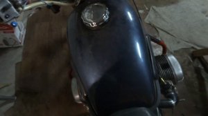 Цвет нагара на свечах мотоцикла Урал.