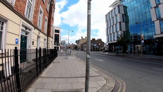 Walking Around Dublin. Pearse Street. Dublin, Ireland. Дублин, Ирландия.ORANGE Ua