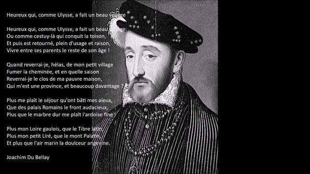 Joachim Du Bellay. Heureux qui comme Ulysse смотреть онлайн