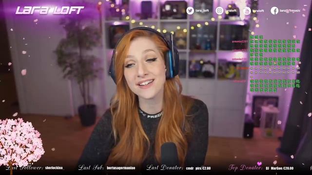 Lara Loft sings The Dragonborn Comes ||Skyrim (Live on Twitch) смотреть онлайн