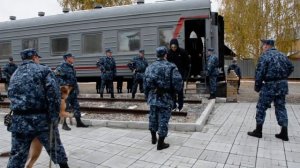 Работа конвоя при этапировании жд транспортом