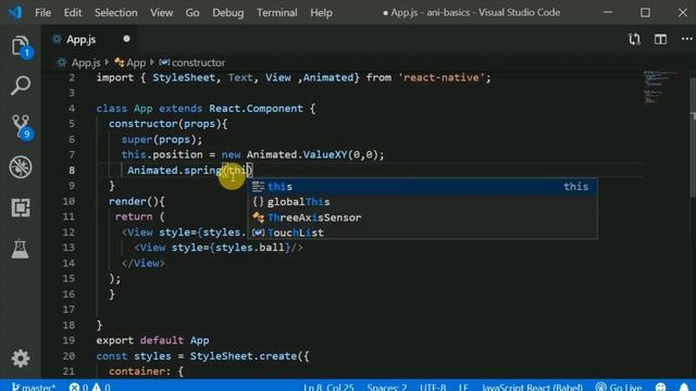 Animation basics | animations in react native | react native tutorial in hindi смотреть онлайн