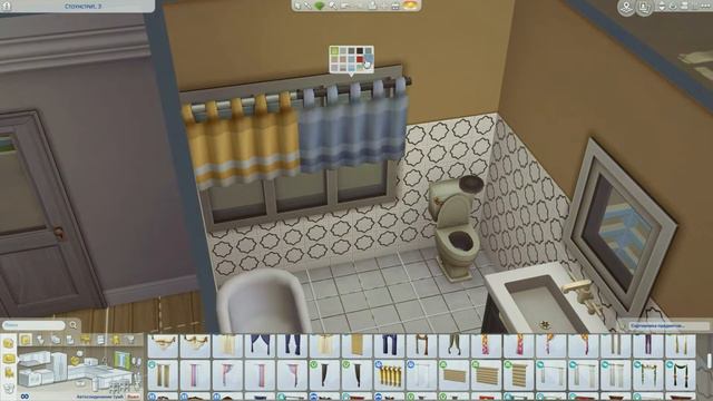 Небольшая квартира + CC List - Строительство The Sims 4 смотреть онлайн