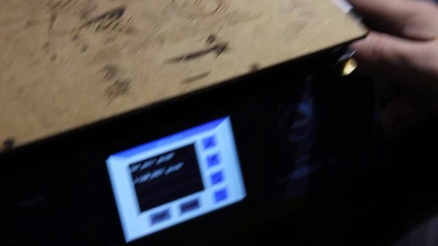 First launch of a laser on AnyCubic 3D printer смотреть онлайн