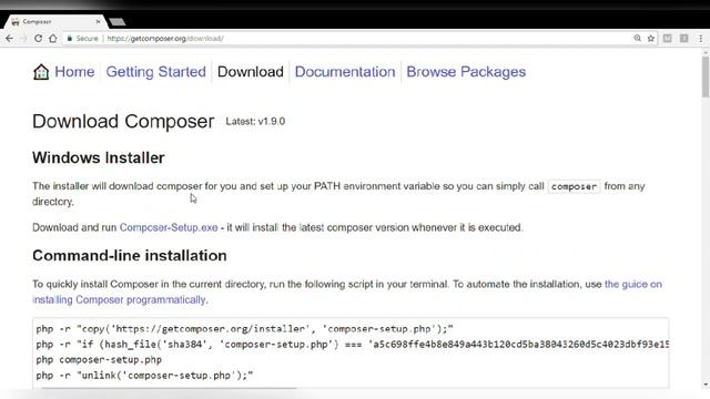 What is composer | Installation | Ubuntu and Windows смотреть онлайн