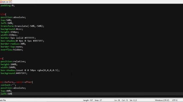 Html and CSS - Fillig Container Effect no Java Script pure CSS смотреть онлайн