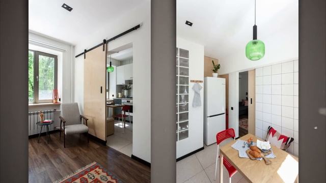 ДИЗАЙНЕРСКИЙ Ремонт в ХРУЩЕВКЕ с Крошечной КУХНЕЙ и ВАННОЙ! Ремонт в Хрущевке Однокомнатной смотреть онлайн