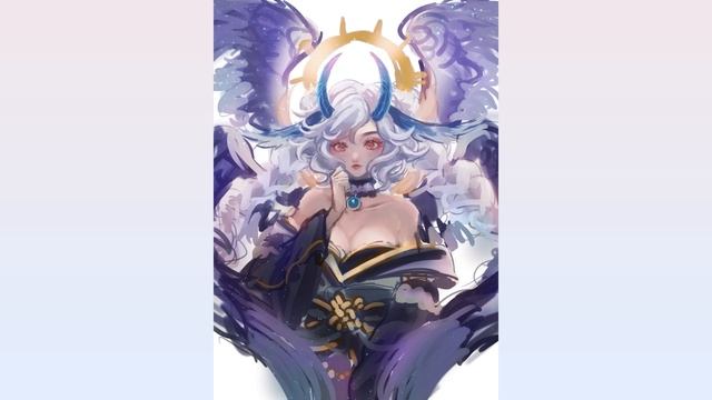 My digital art process explained | timelapse ? смотреть онлайн
