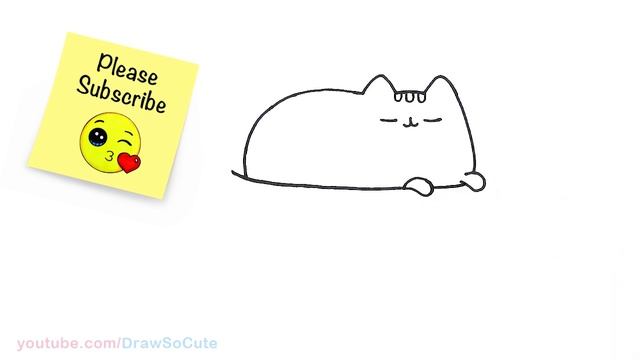 How to Draw Napping Pusheen | Sleeping Cat смотреть онлайн