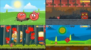 Princes Ball vs Red Ball 4 All Boss