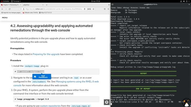 Red Hat Enterprise Linux Migration de 8 à 9 Avec GNOME Apache MariaDB et PHP смотреть онлайн