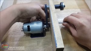How to make Powerful Table Saw 12volt With 775 Motor