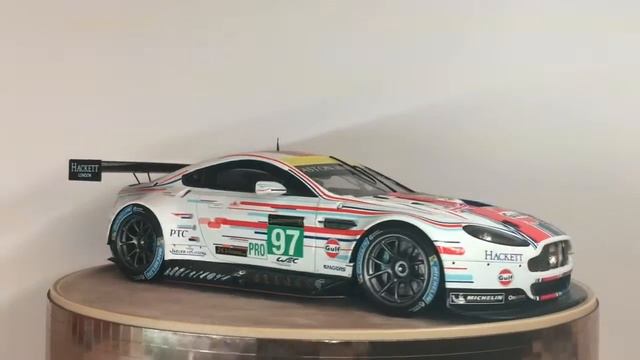 Modelcar presenting: Aston Martin Vantage GT4 Spark 1/18 смотреть онлайн