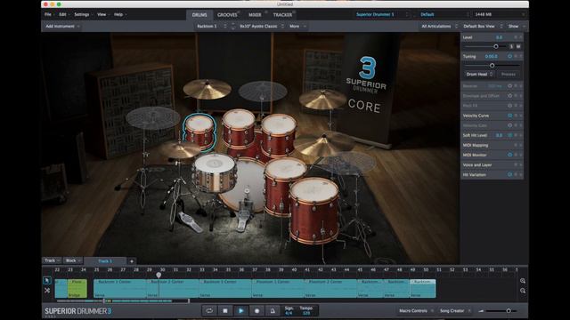 Toontrack Superior Drummer 3 - Core Library Every Kit Piece Play Through