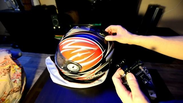Установка экшен камеры sj4000 на мото шлем. смотреть онлайн