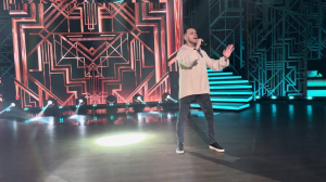 ПРИВЕТ АНДРЕЙ! Репетиция на киностудии имени М. Горького. (Олег Лейман песня - Звезда)