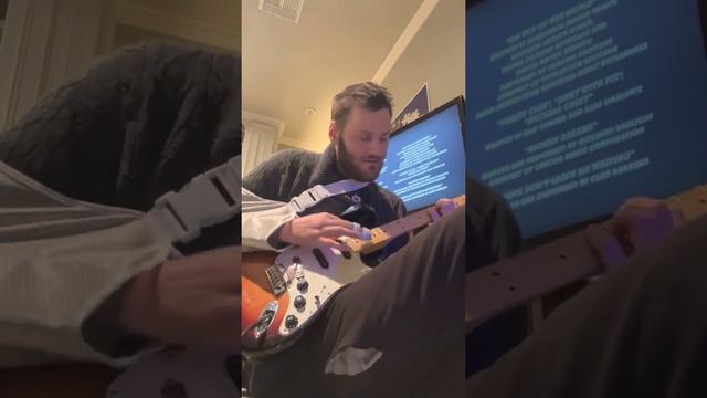 Playing new Orange Micro Dark with Strat w/ JB Junior while in a sling lol смотреть онлайн
