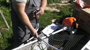 Насадка-культиватор для триммера. Обзор и первые пробы.