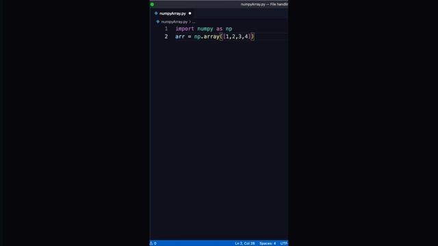 Python Programming How to find index of an array ? Numpy #python #coding #programming #youtubeshort смотреть онлайн