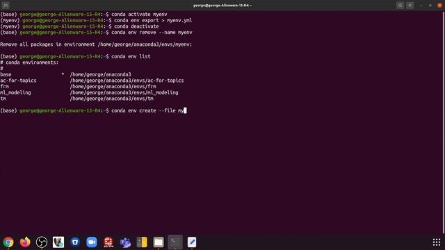Manage Environments Using Conda смотреть онлайн