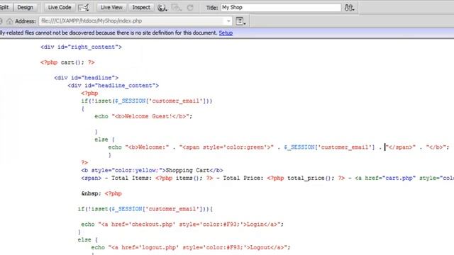 E-Commerce website in PHP & MySQL in Urdu/Hindi part 36 Displaying SESSIONS смотреть онлайн