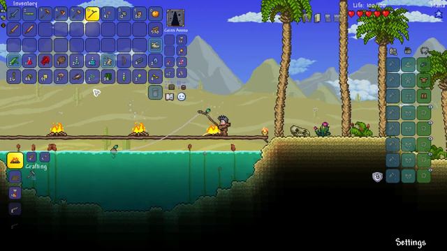 Terraria Classic part 1 смотреть онлайн