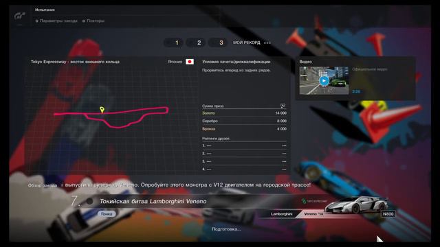 Gran Turismo™SPORT_испытание этап 4