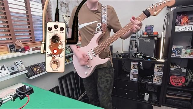 $30 CLEFLY Dumbler Overdrive Pedal | Sound Sample Demo смотреть онлайн