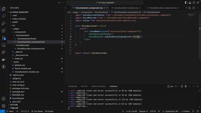 Build an AI Voice Assistant using ChatGPT - Frontend смотреть онлайн