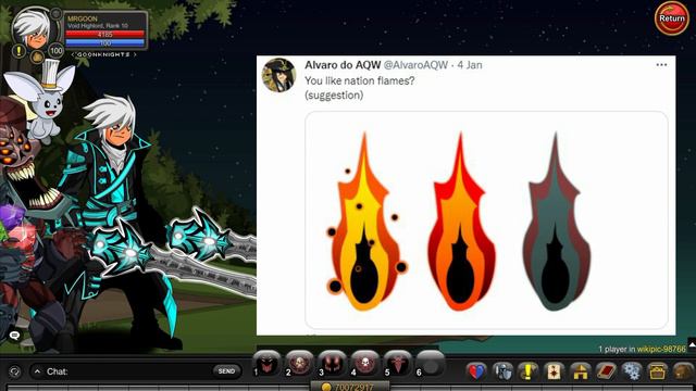 AQW More Nulgath Birthday Items! Reincarnated Fiend Set + Empyrean Void | Unidentied 34 + 35 Boost! смотреть онлайн
