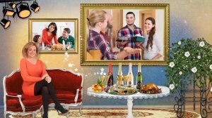 Весёлое слайд шоу из фотографий с музыкой и видео на юбилей