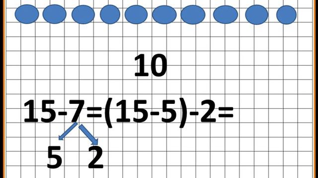Вычитание в пределах 20 с переходом через десяток смотреть онлайн
