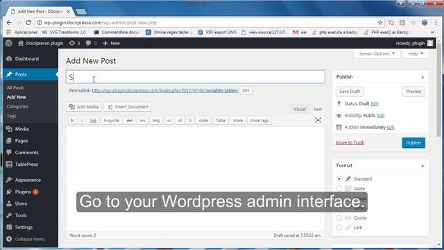 How to. Sorting Tables in Wordpress. Easy to use free plugin смотреть онлайн