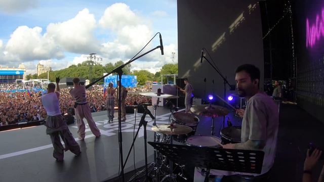 Люся Чеботина - Моё Live VK Fest 2023 (drumcam)