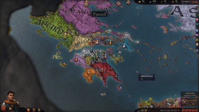 A New Hope - Sparta! - Let's Play Apotheosis: The Hellenistic Age [CK3 Mod] - 3 смотреть онлайн