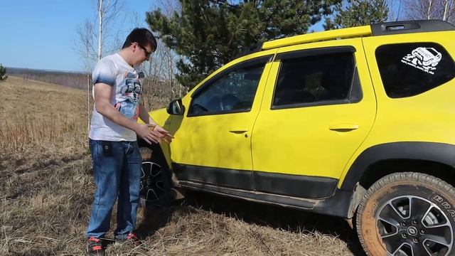 Покраска Рено Дастер в жёлтый Раптор смотреть онлайн