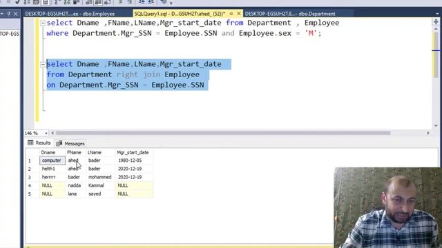 SQL Server multi table selection Join ,left join , right join الاستعلام من اكثر من جدول смотреть онлайн