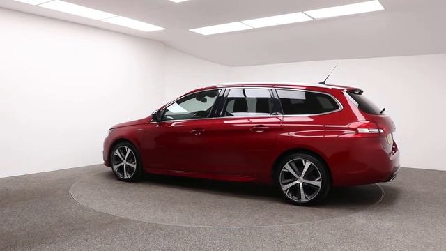 USED PEUGEOT 308 1.6 BLUE HDI S/S SW GT LINE 5d 120 BHP 2017 смотреть онлайн