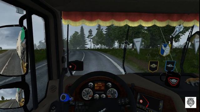 Euro Truck Simulator 2 (1.27) РУСмап (1.7.1) смотреть онлайн