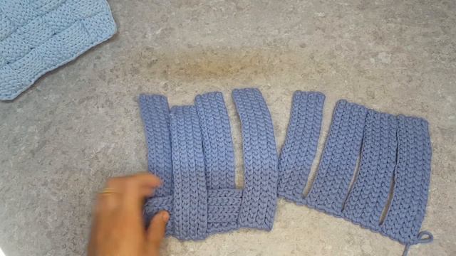 Trikotaj Ipdan Sumka To‘qish 1qism/Вязать сумку из трикотажной пряжи 1часть/Crochet Handbag 1part
