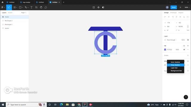 Animation logo design in figma #1 || New logo designing style || смотреть онлайн