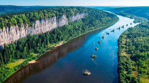 река Вишера- скала Ветлан