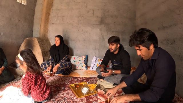 Rural Documentary Life About: Inviting Saleh And His Family For Lunch And Daily Life